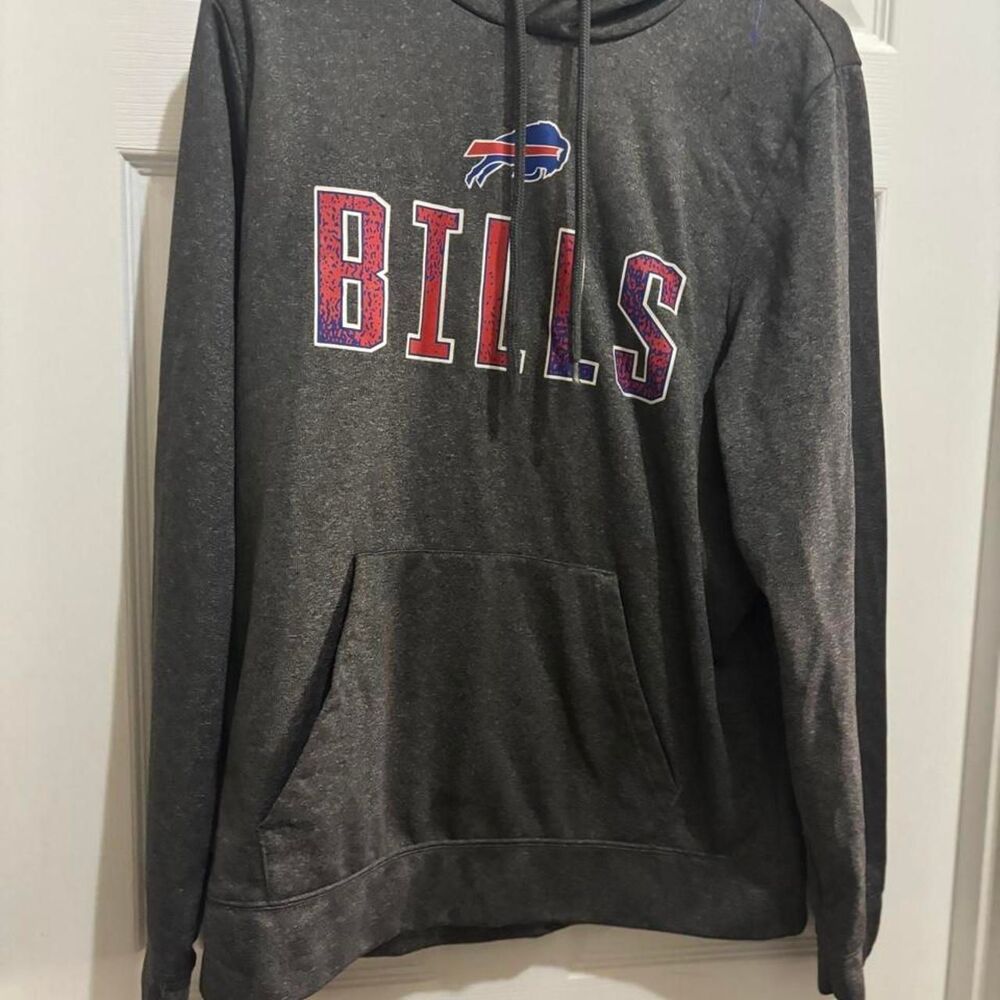Nfl Men's Grey Hoodie